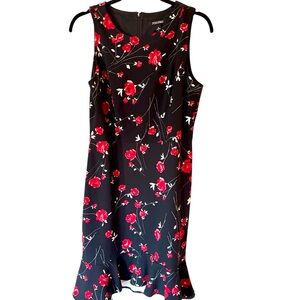 VINTAGE ROSE FLORAL‎ DRESS